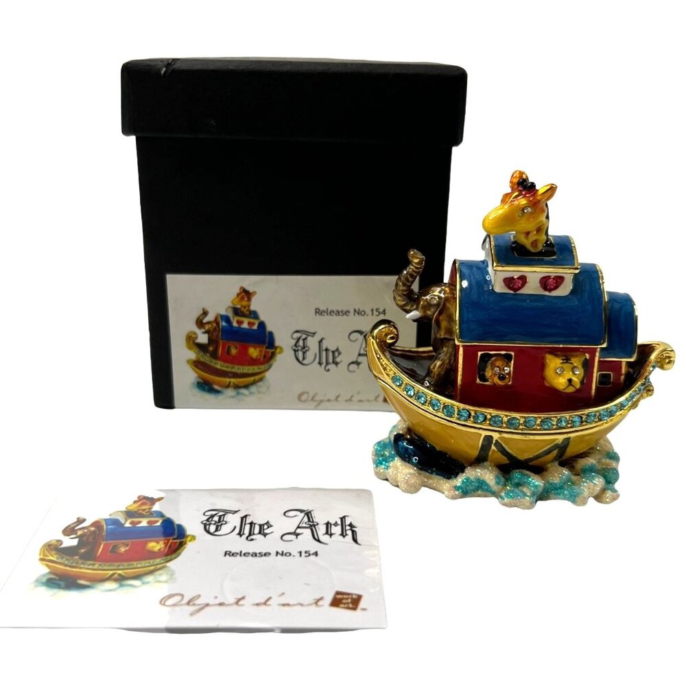 Artform Objet d Art #154 The Ark Trinket Curio Box Gift 2009